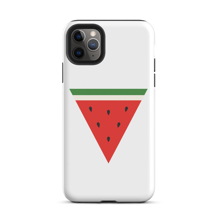 Tough Case for iPhone® - Triangle Watermelon, Matte iPhone 11 Pro Max