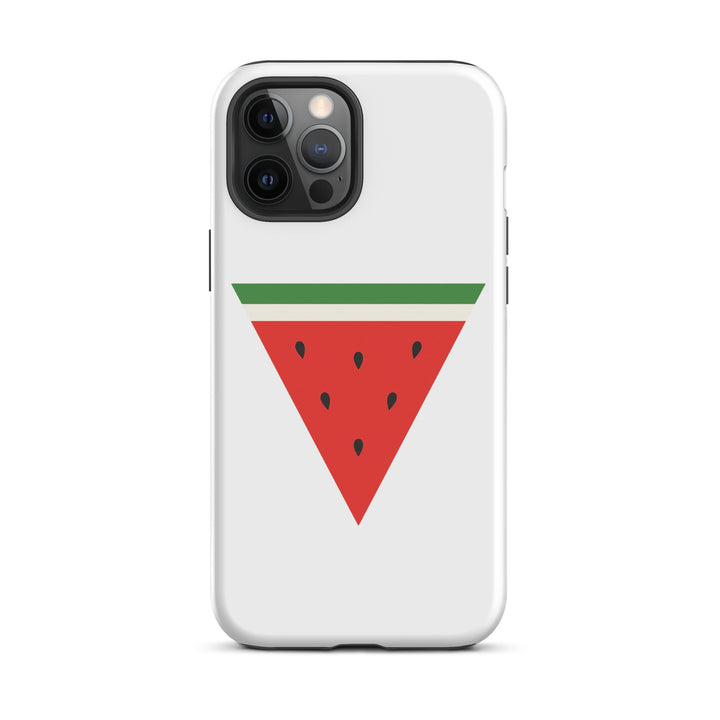 Tough Case for iPhone® - Triangle Watermelon, Matte iPhone 12 Pro Max