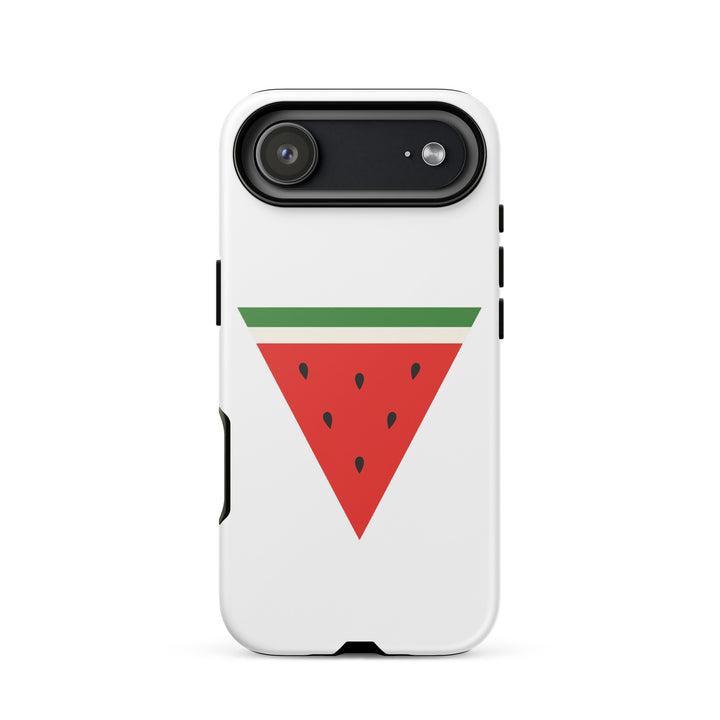 Tough Case for iPhone® - Triangle Watermelon, Matte iPhone 17 Air