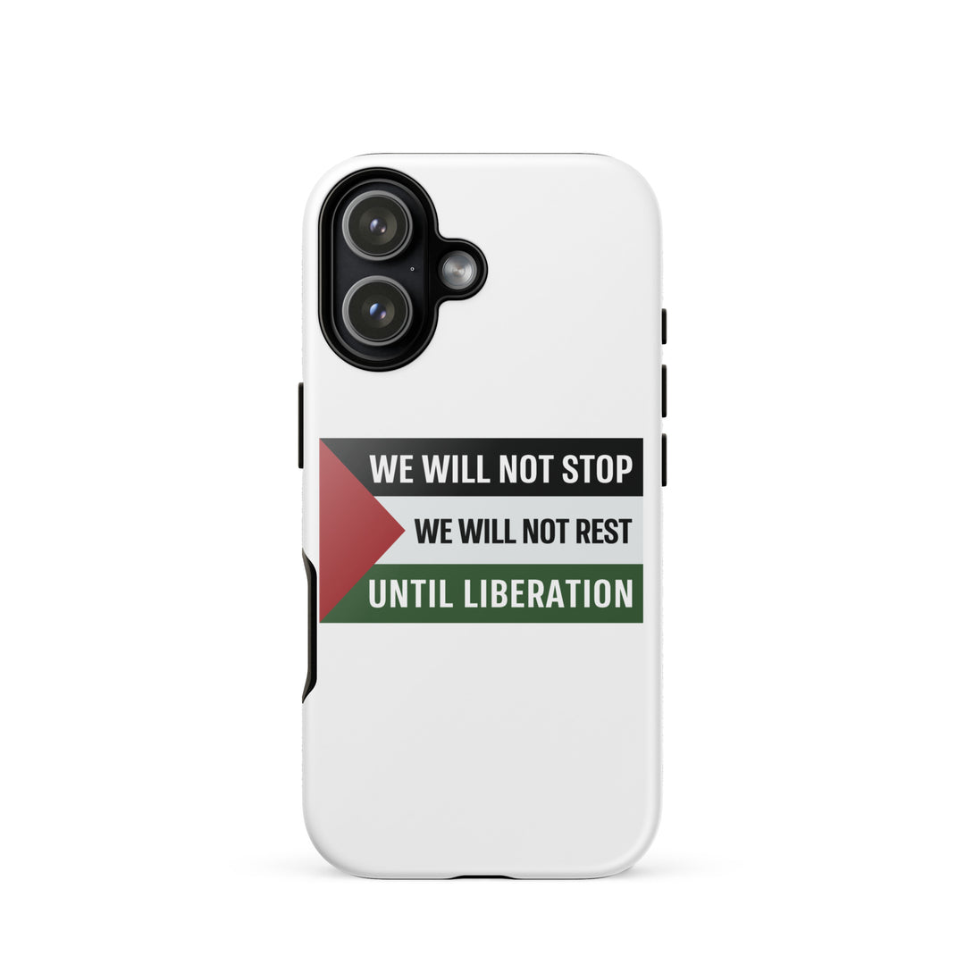 Tough Case for iPhone® - We Will Not Stop, Glossy iPhone 17