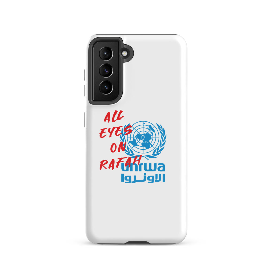 Tough case for Samsung® - All Eyes on Rafah, Samsung Glossy Samsung Galaxy S21