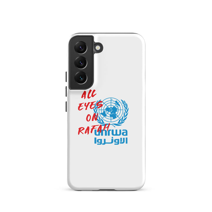 Tough case for Samsung® - All Eyes on Rafah, Samsung Glossy Samsung Galaxy S22