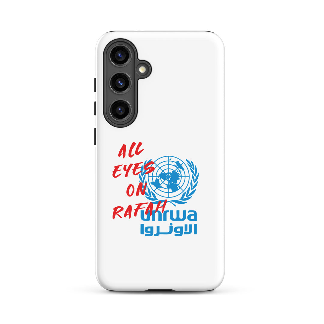 Tough case for Samsung® - All Eyes on Rafah, Samsung Glossy Samsung Galaxy S24 Plus
