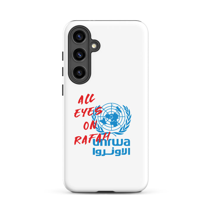 Tough case for Samsung® - All Eyes on Rafah, Samsung Glossy Samsung Galaxy S24 Plus