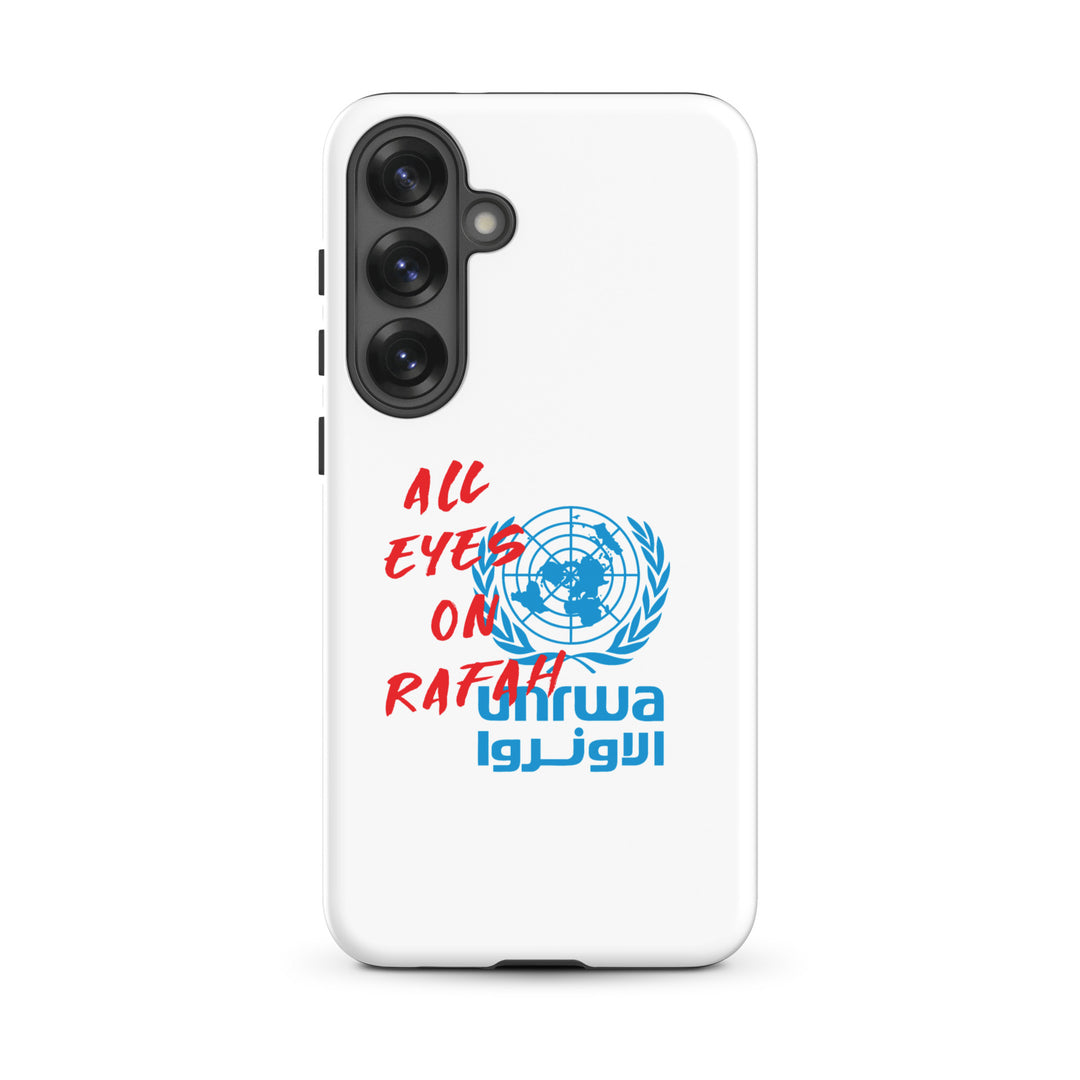 Tough case for Samsung® - All Eyes on Rafah, Samsung Glossy Samsung Galaxy S25 Plus