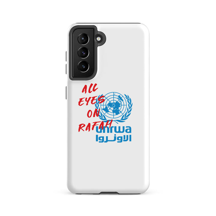 Tough case for Samsung® - All Eyes on Rafah, Samsung Matte Samsung Galaxy S21 Fe