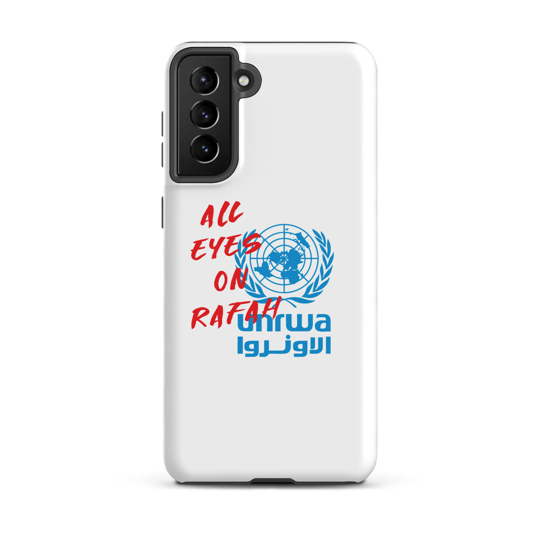 Tough case for Samsung® - All Eyes on Rafah, Samsung Matte Samsung Galaxy S21 Plus