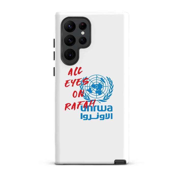 Tough case for Samsung® - All Eyes on Rafah, Samsung Matte Samsung Galaxy S22 Ultra