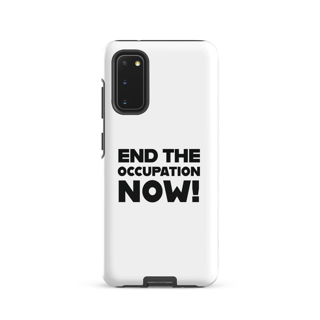 Tough case for Samsung® - End the Occupation Now!, Samsung Glossy Samsung Galaxy S20