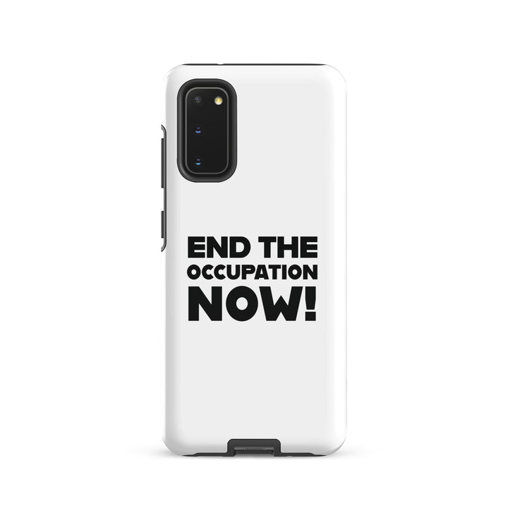 Tough case for Samsung® - End the Occupation Now!, Samsung Glossy Samsung Galaxy S20