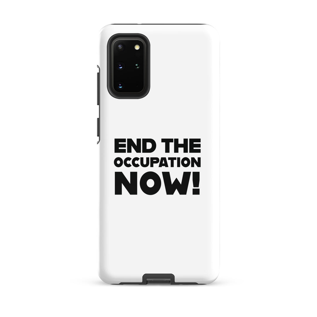 Tough case for Samsung® - End the Occupation Now!, Samsung Glossy Samsung Galaxy S20 Plus
