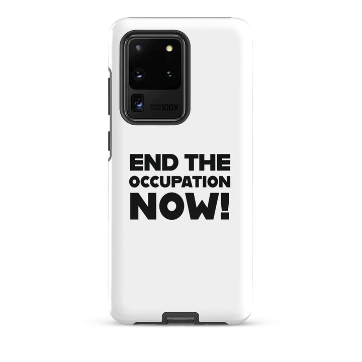 Tough case for Samsung® - End the Occupation Now!, Samsung Glossy Samsung Galaxy S20 Ultra
