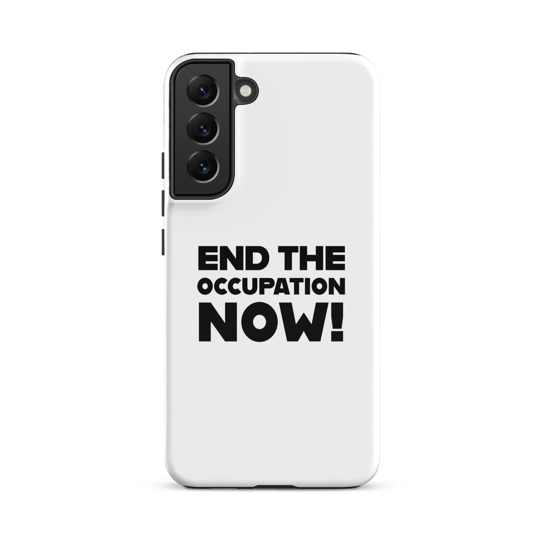 Tough case for Samsung® - End the Occupation Now!, Samsung Glossy Samsung Galaxy S22 Plus