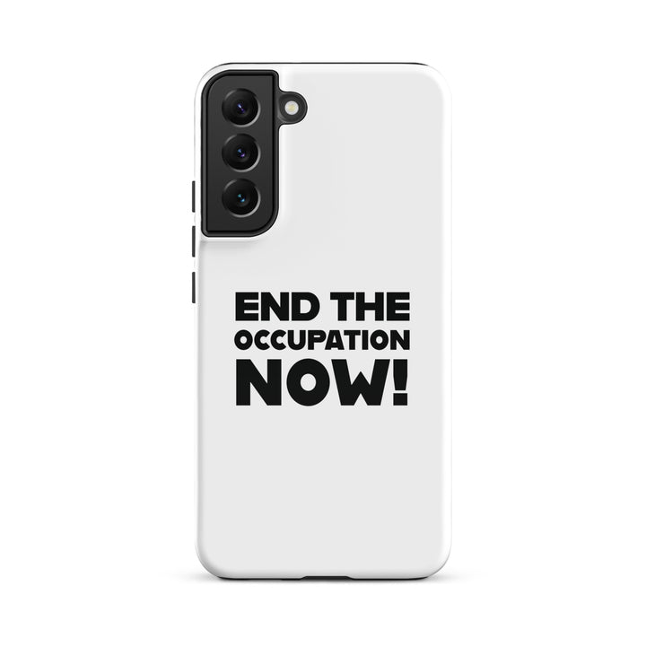 Tough case for Samsung® - End the Occupation Now!, Samsung Glossy Samsung Galaxy S22 Plus