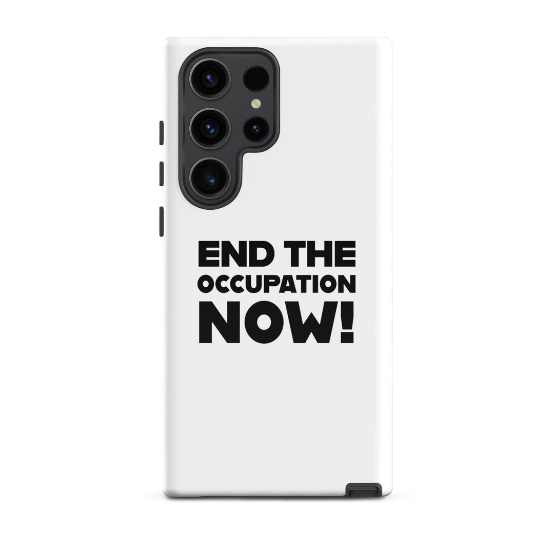 Tough case for Samsung® - End the Occupation Now!, Samsung Glossy Samsung Galaxy S23 Ultra