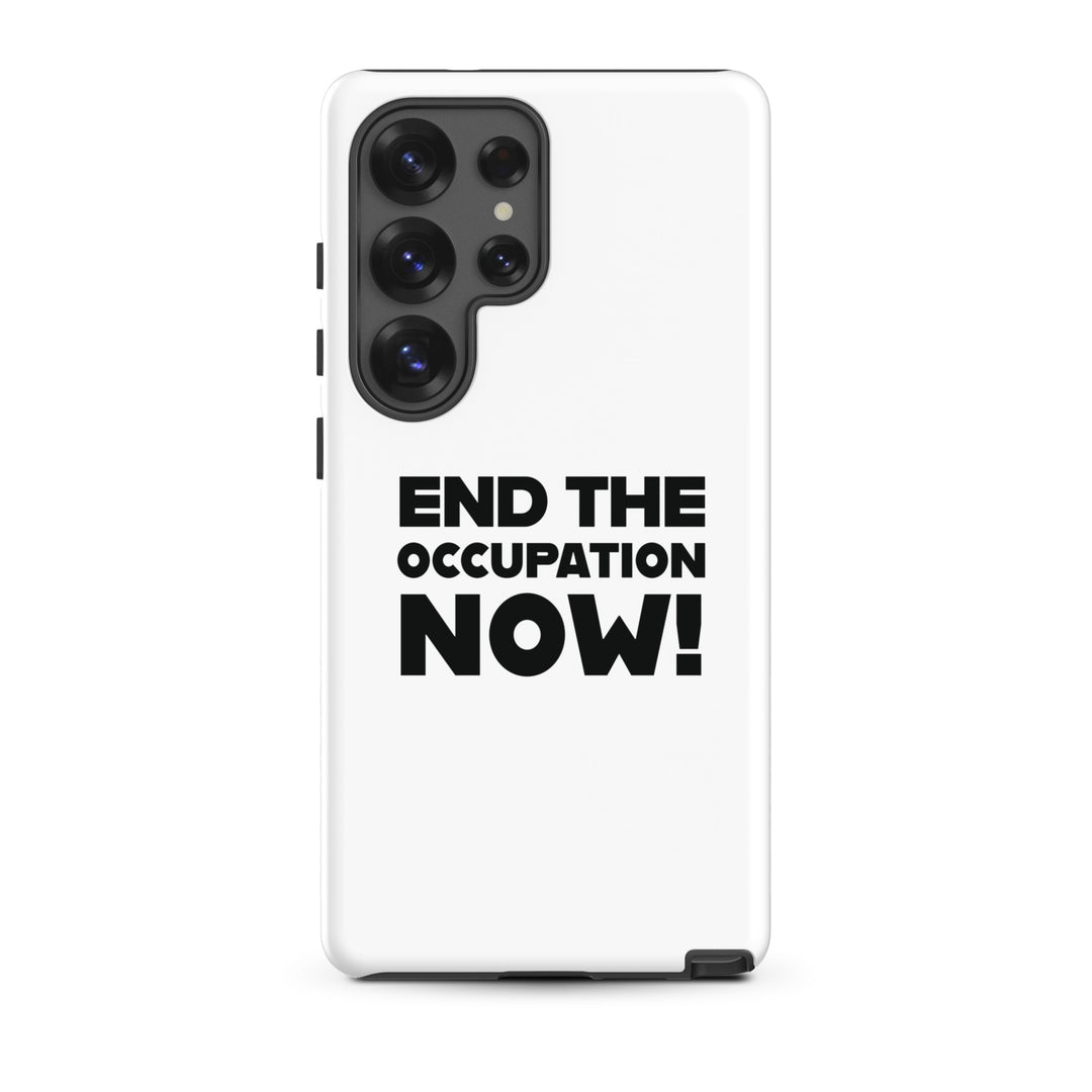 Tough case for Samsung® - End the Occupation Now!, Samsung Glossy Samsung Galaxy S25 Ultra