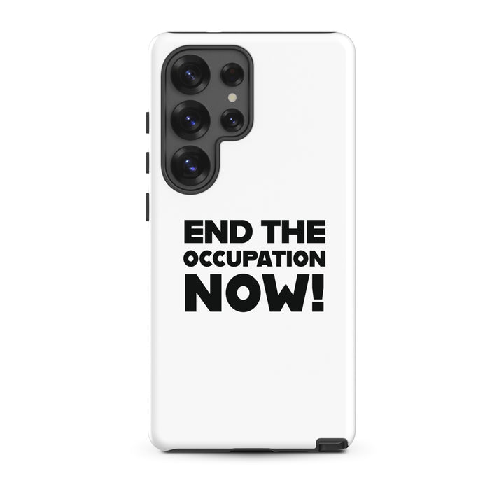 Tough case for Samsung® - End the Occupation Now!, Samsung Glossy Samsung Galaxy S25 Ultra