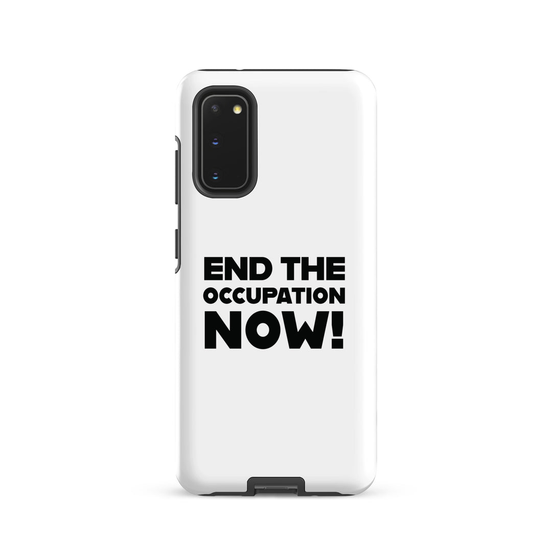 Tough case for Samsung® - End the Occupation Now!, Samsung Matte Samsung Galaxy S20