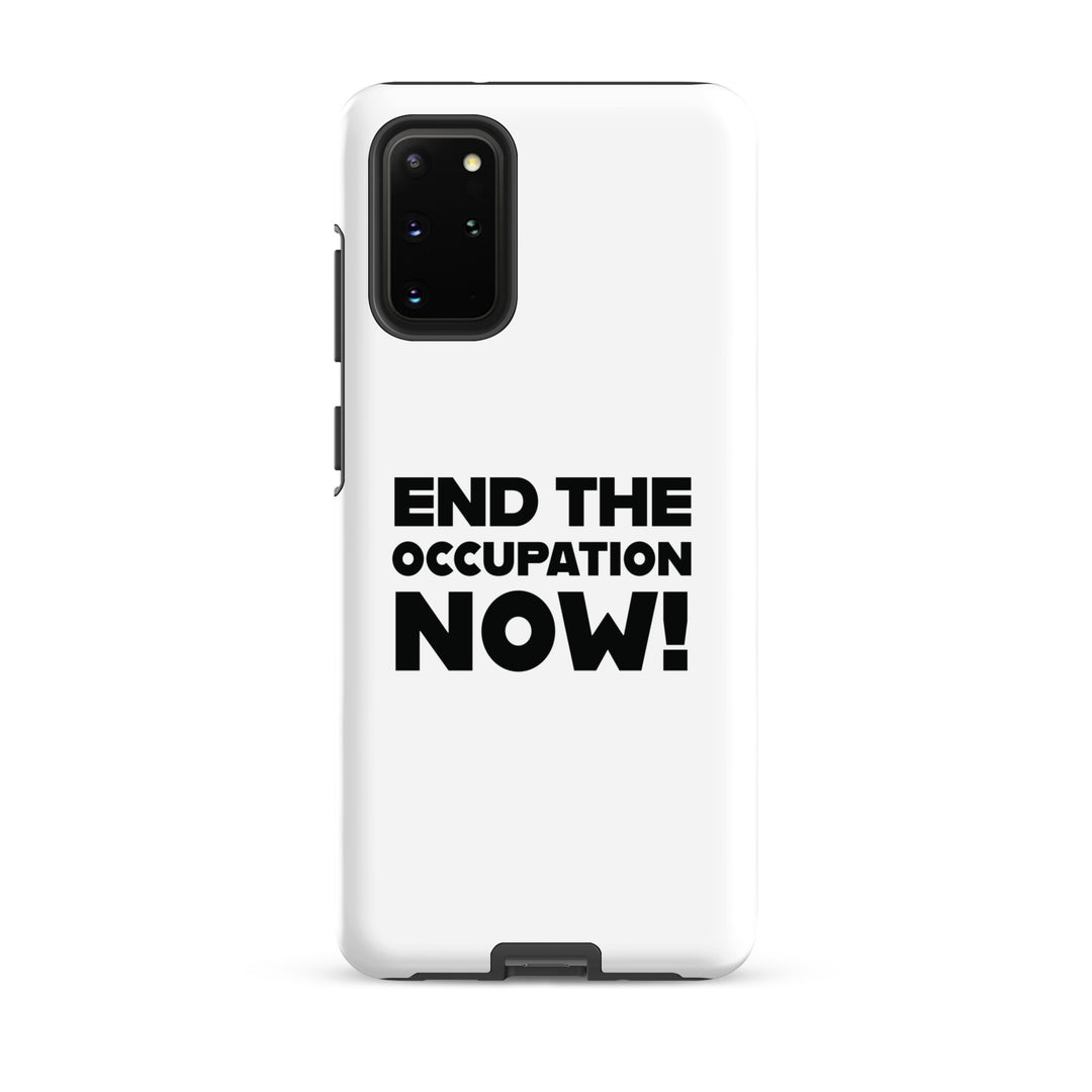 Tough case for Samsung® - End the Occupation Now!, Samsung Matte Samsung Galaxy S20 Plus