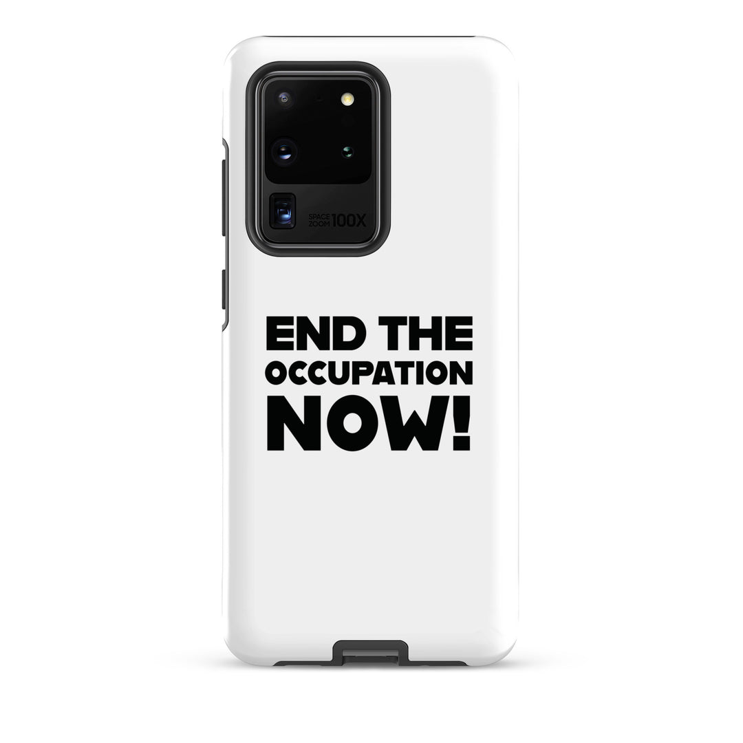 Tough case for Samsung® - End the Occupation Now!, Samsung Matte Samsung Galaxy S20 Ultra