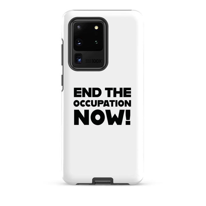 Tough case for Samsung® - End the Occupation Now!, Samsung Matte Samsung Galaxy S20 Ultra