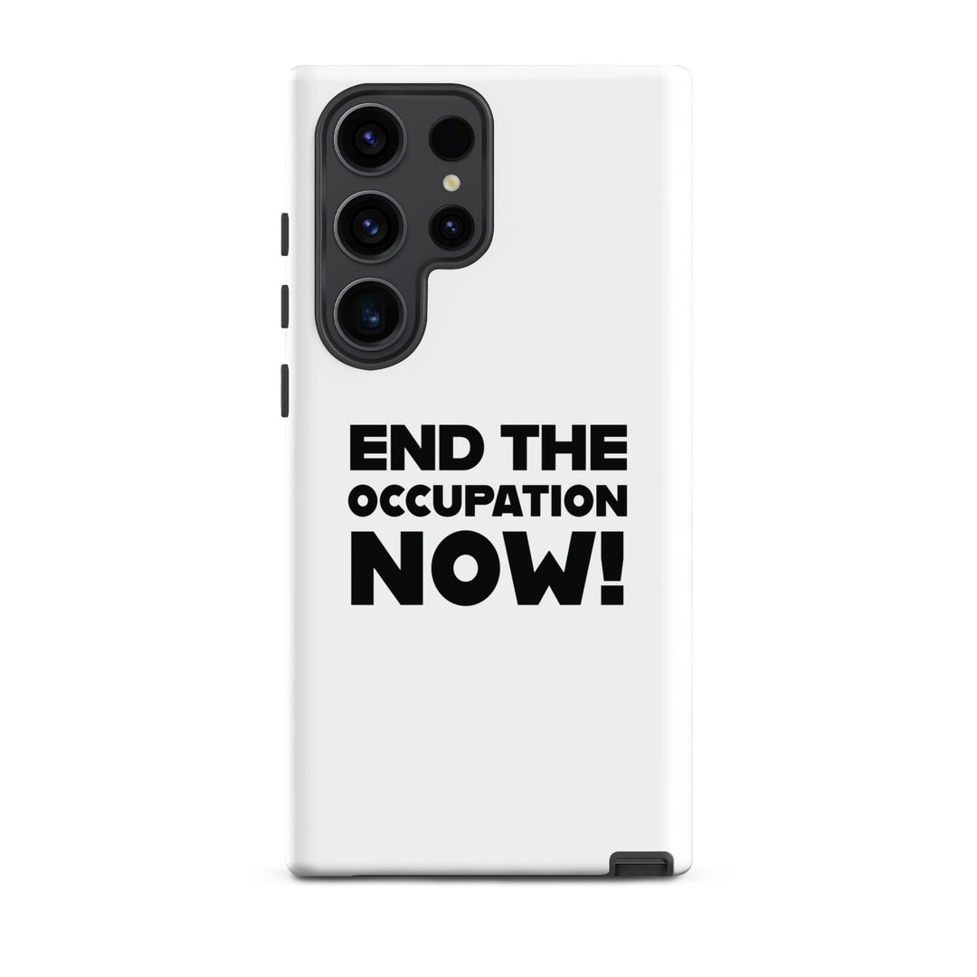 Tough case for Samsung® - End the Occupation Now!, Samsung Matte Samsung Galaxy S23 Ultra
