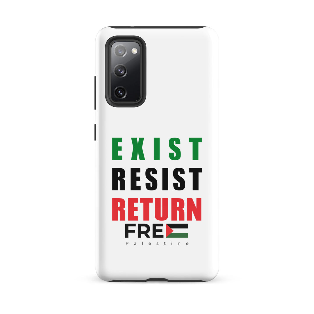 Tough Case for Samsung® - Exist. Resist. Return., Samsung Glossy Samsung Galaxy S20 Fe