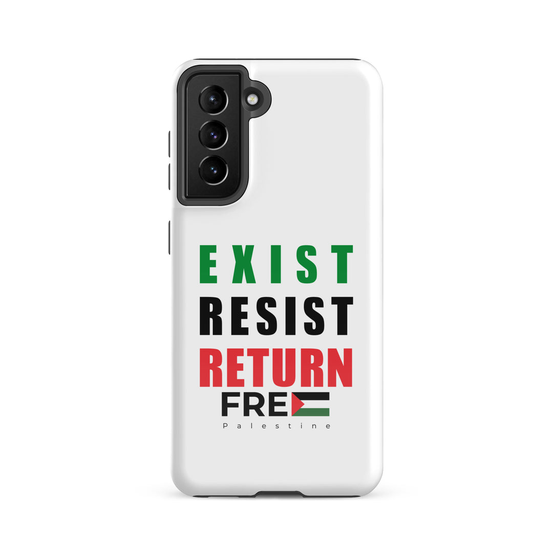 Tough Case for Samsung® - Exist. Resist. Return., Samsung Glossy Samsung Galaxy S21 Fe