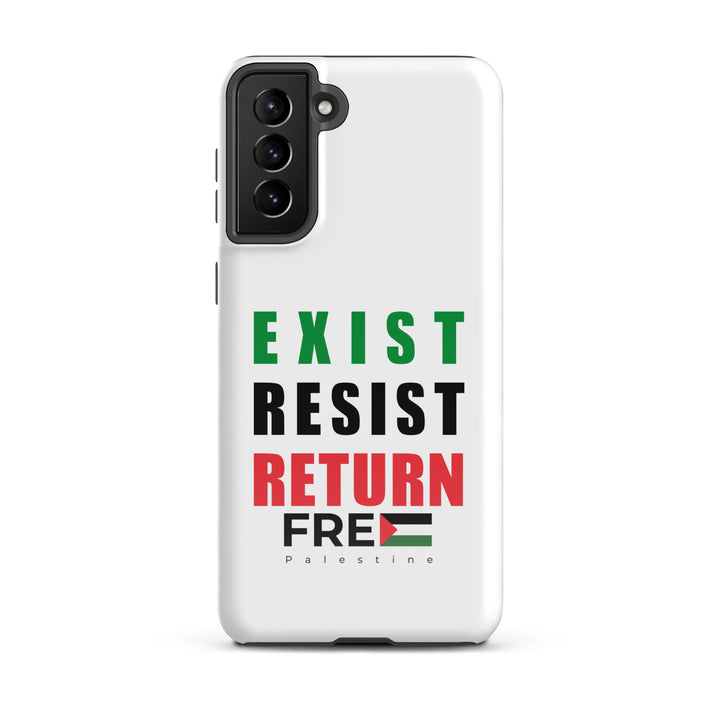 Tough Case for Samsung® - Exist. Resist. Return., Samsung Glossy Samsung Galaxy S21 Plus