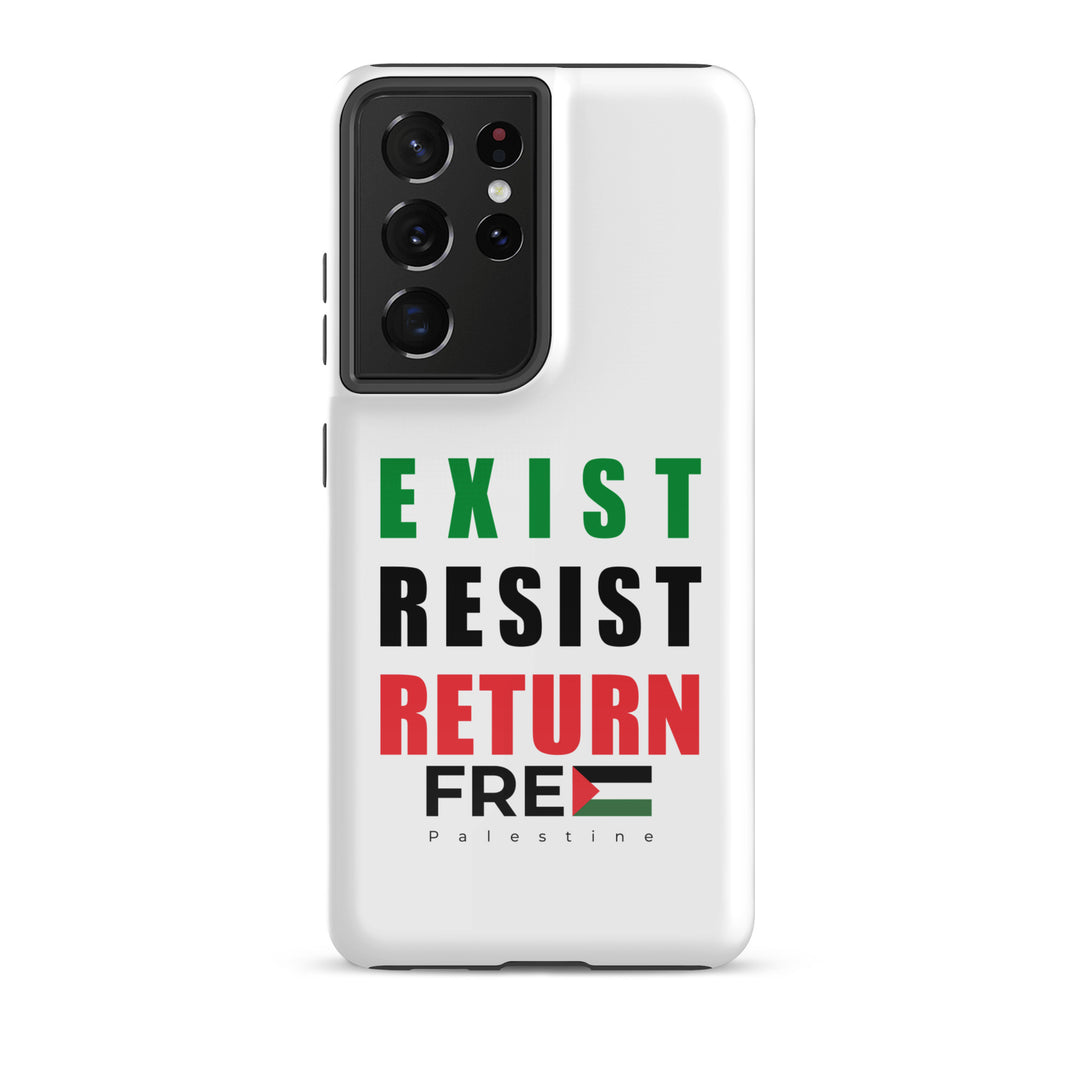 Tough Case for Samsung® - Exist. Resist. Return., Samsung Glossy Samsung Galaxy S21 Ultra