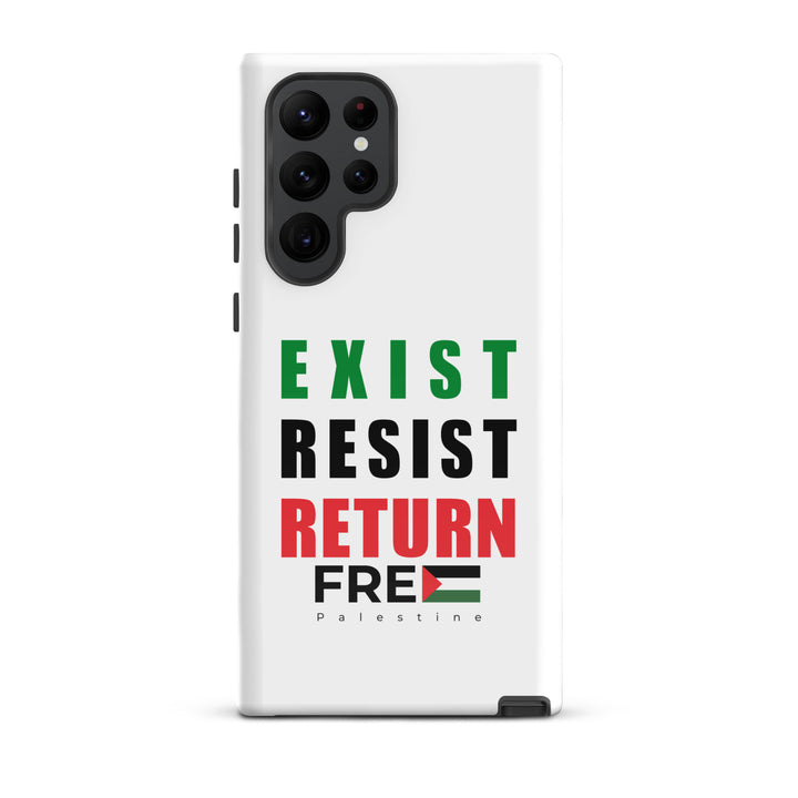 Tough Case for Samsung® - Exist. Resist. Return., Samsung Glossy Samsung Galaxy S22 Ultra