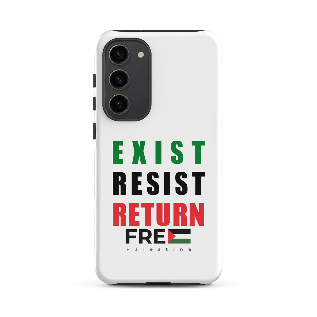 Tough Case for Samsung® - Exist. Resist. Return., Samsung Glossy Samsung Galaxy S23 Plus