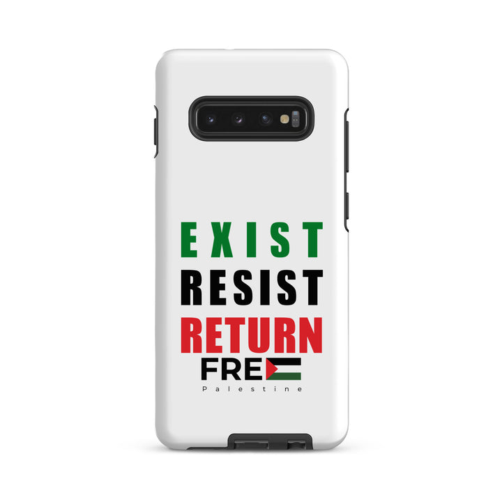 Tough Case for Samsung® - Exist. Resist. Return., Samsung Matte Samsung Galaxy S10 Plus