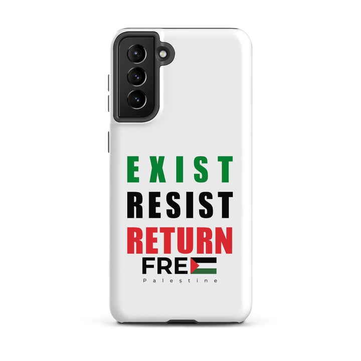 Tough Case for Samsung® - Exist. Resist. Return., Samsung Matte Samsung Galaxy S21 Plus