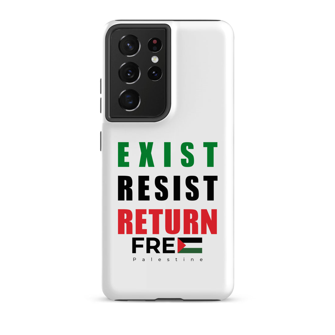 Tough Case for Samsung® - Exist. Resist. Return., Samsung Matte Samsung Galaxy S21 Ultra