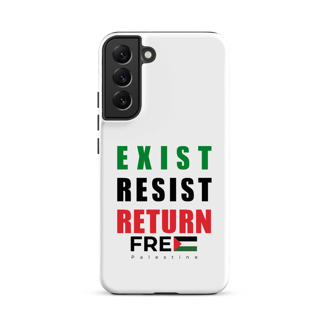 Tough Case for Samsung® - Exist. Resist. Return., Samsung Matte Samsung Galaxy S22 Plus