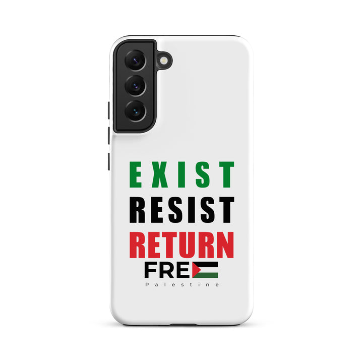 Tough Case for Samsung® - Exist. Resist. Return., Samsung Matte Samsung Galaxy S22 Plus