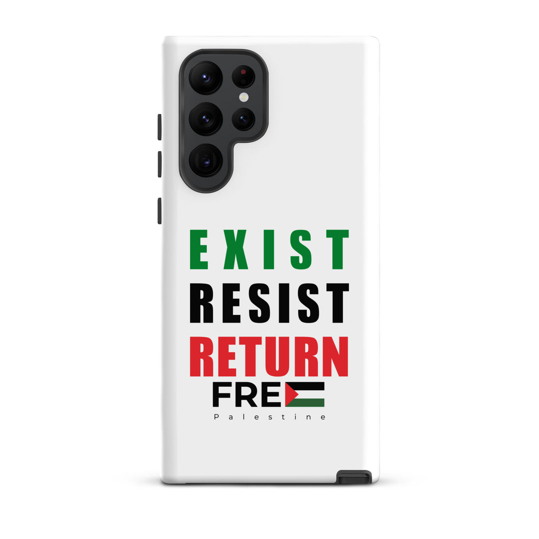 Tough Case for Samsung® - Exist. Resist. Return., Samsung Matte Samsung Galaxy S22 Ultra