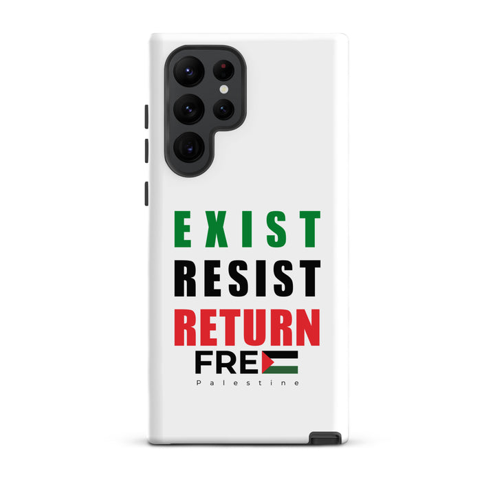 Tough Case for Samsung® - Exist. Resist. Return., Samsung Matte Samsung Galaxy S22 Ultra