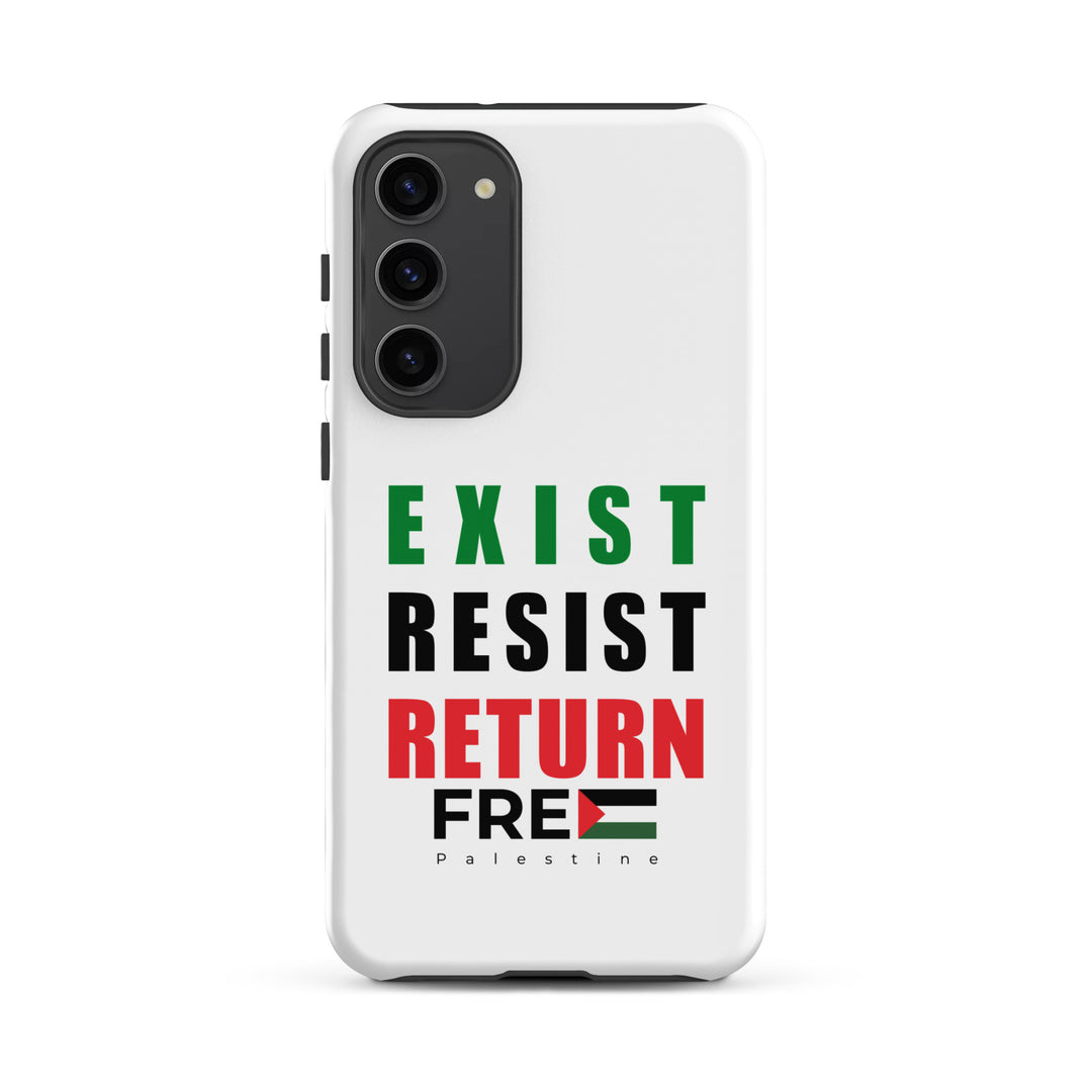 Tough Case for Samsung® - Exist. Resist. Return., Samsung Matte Samsung Galaxy S23 Plus