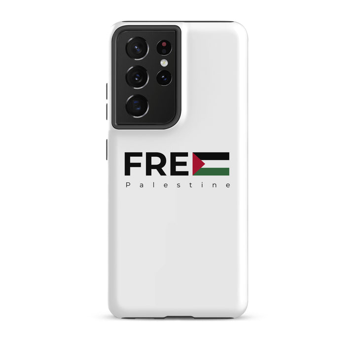Tough case for Samsung® - Free Palestine, Samsung Glossy Samsung Galaxy S21 Ultra