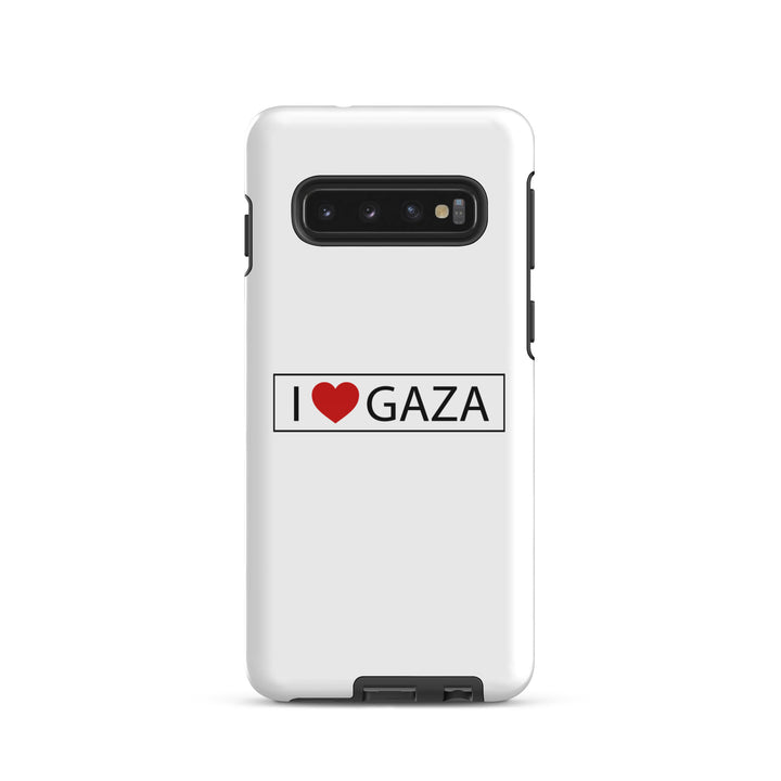 Tough case for Samsung® - I Love Gaza, Samsung Glossy Samsung Galaxy S10