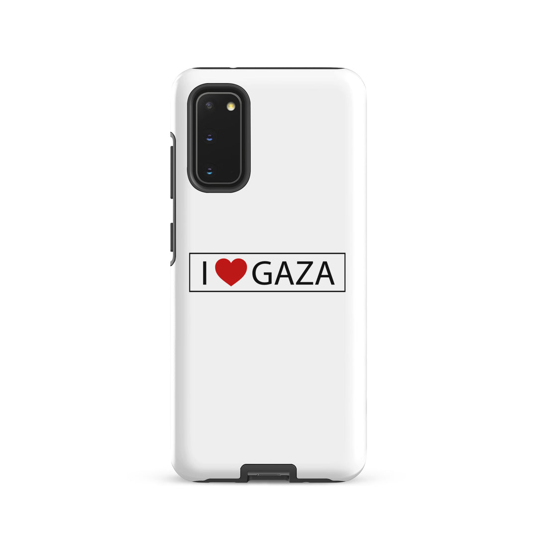 Tough case for Samsung® - I Love Gaza, Samsung Glossy Samsung Galaxy S20
