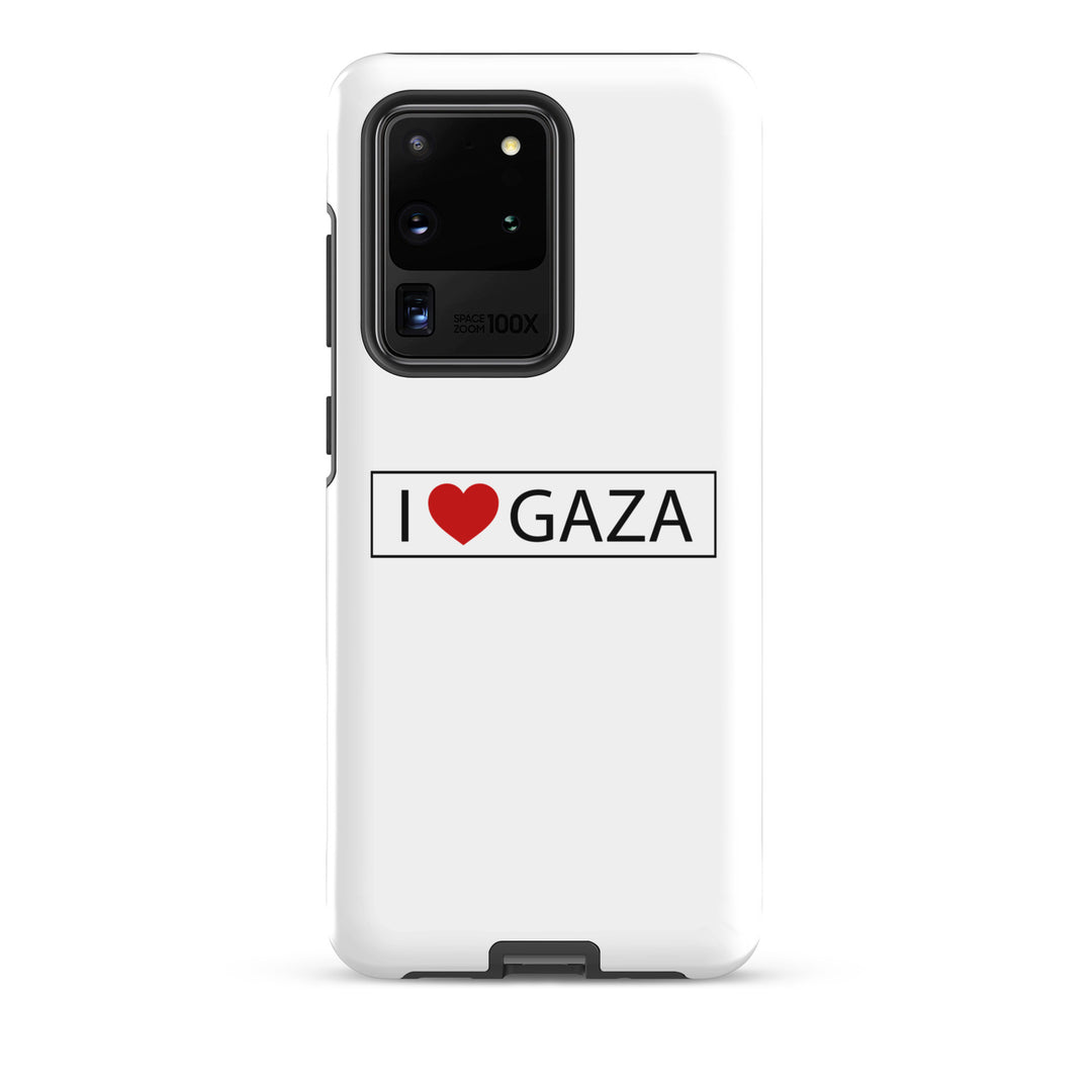 Tough case for Samsung® - I Love Gaza, Samsung Glossy Samsung Galaxy S20 Ultra