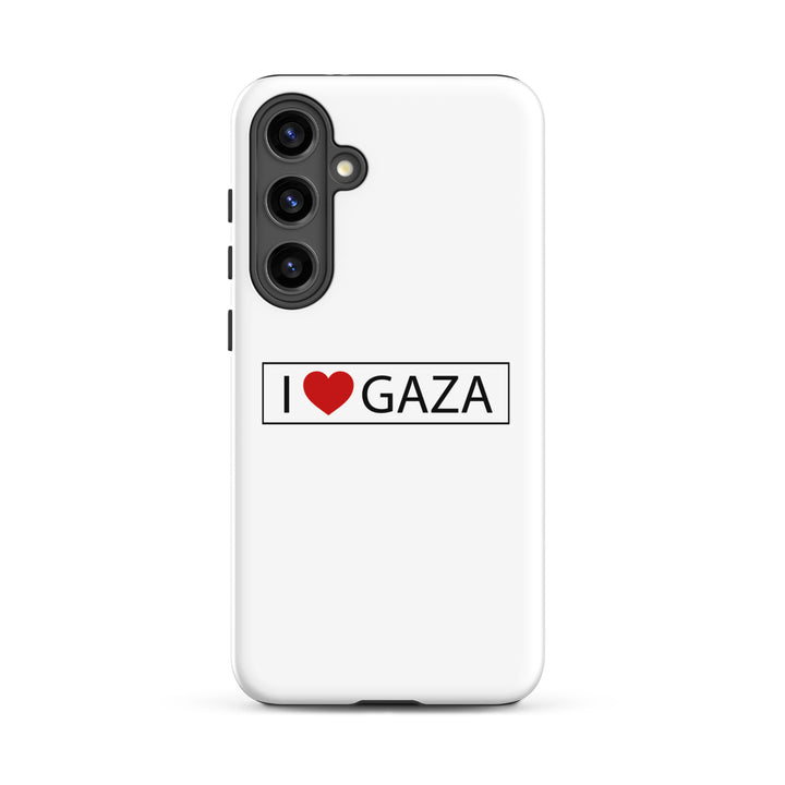 Tough case for Samsung® - I Love Gaza, Samsung Glossy Samsung Galaxy S24 Plus