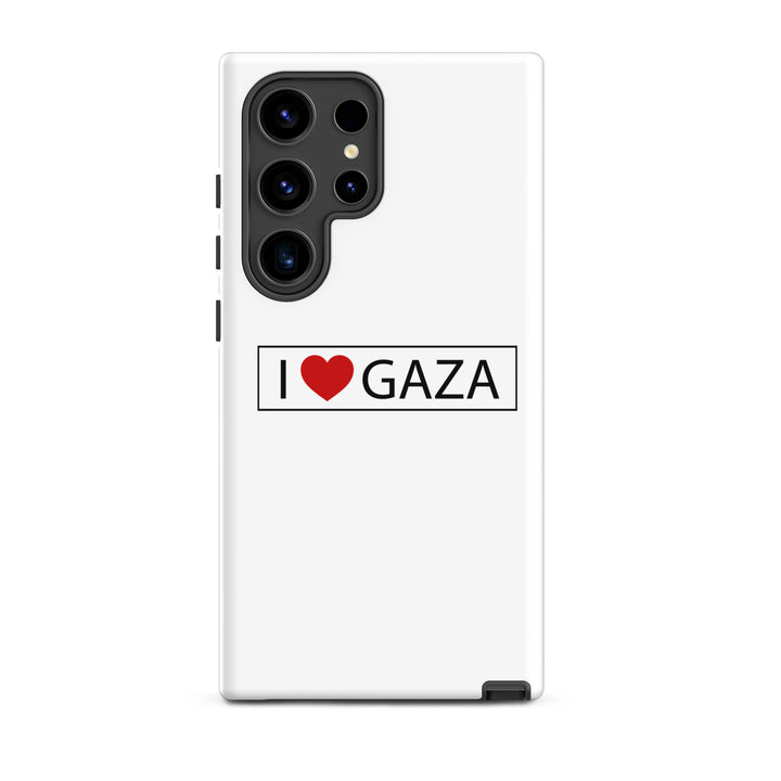 Tough case for Samsung® - I Love Gaza, Samsung Glossy Samsung Galaxy S24 Ultra