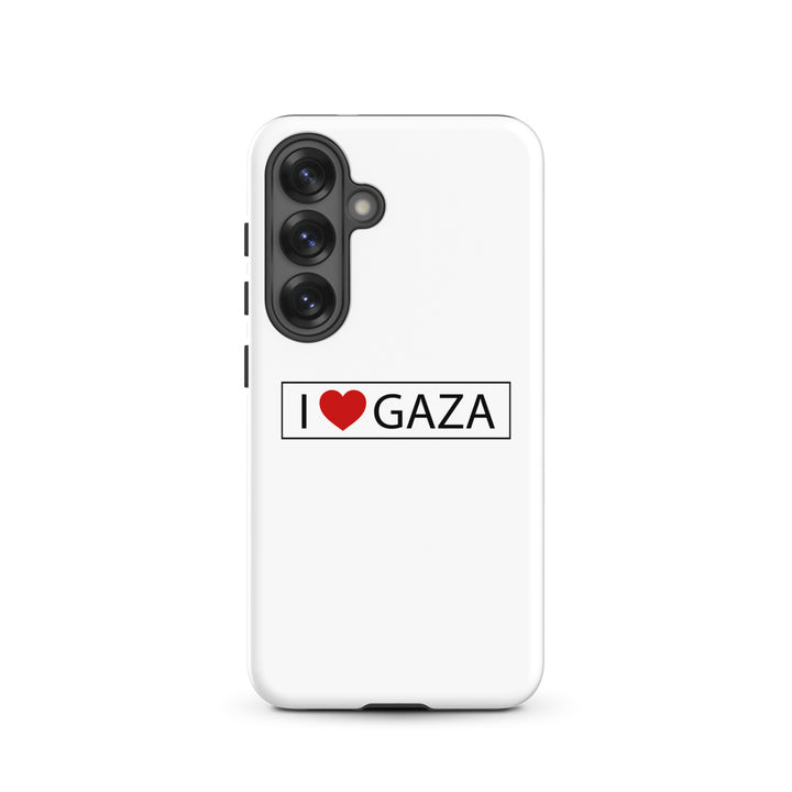 Tough case for Samsung® - I Love Gaza, Samsung Glossy Samsung Galaxy S25