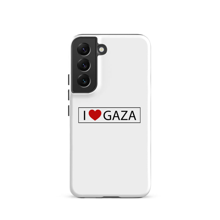 Tough case for Samsung® - I Love Gaza, Samsung Matte Samsung Galaxy S22