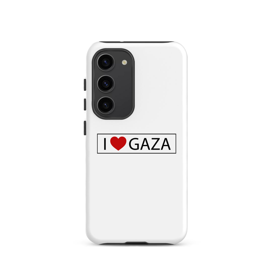 Tough case for Samsung® - I Love Gaza, Samsung Matte Samsung Galaxy S23