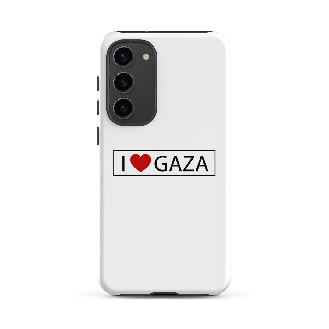 Tough case for Samsung® - I Love Gaza, Samsung Matte Samsung Galaxy S23 Plus